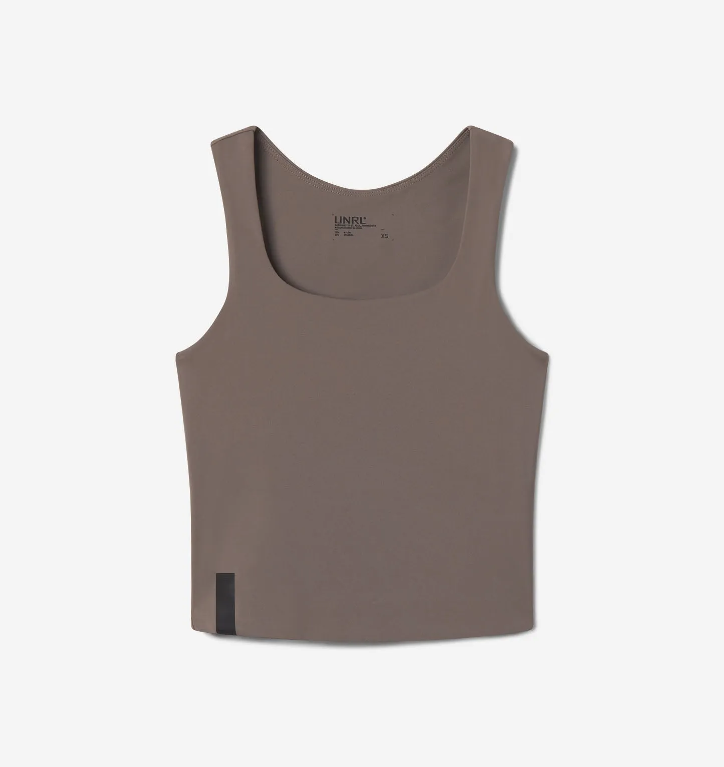 Women's Performa Fitted Tank (Dark Taupe)