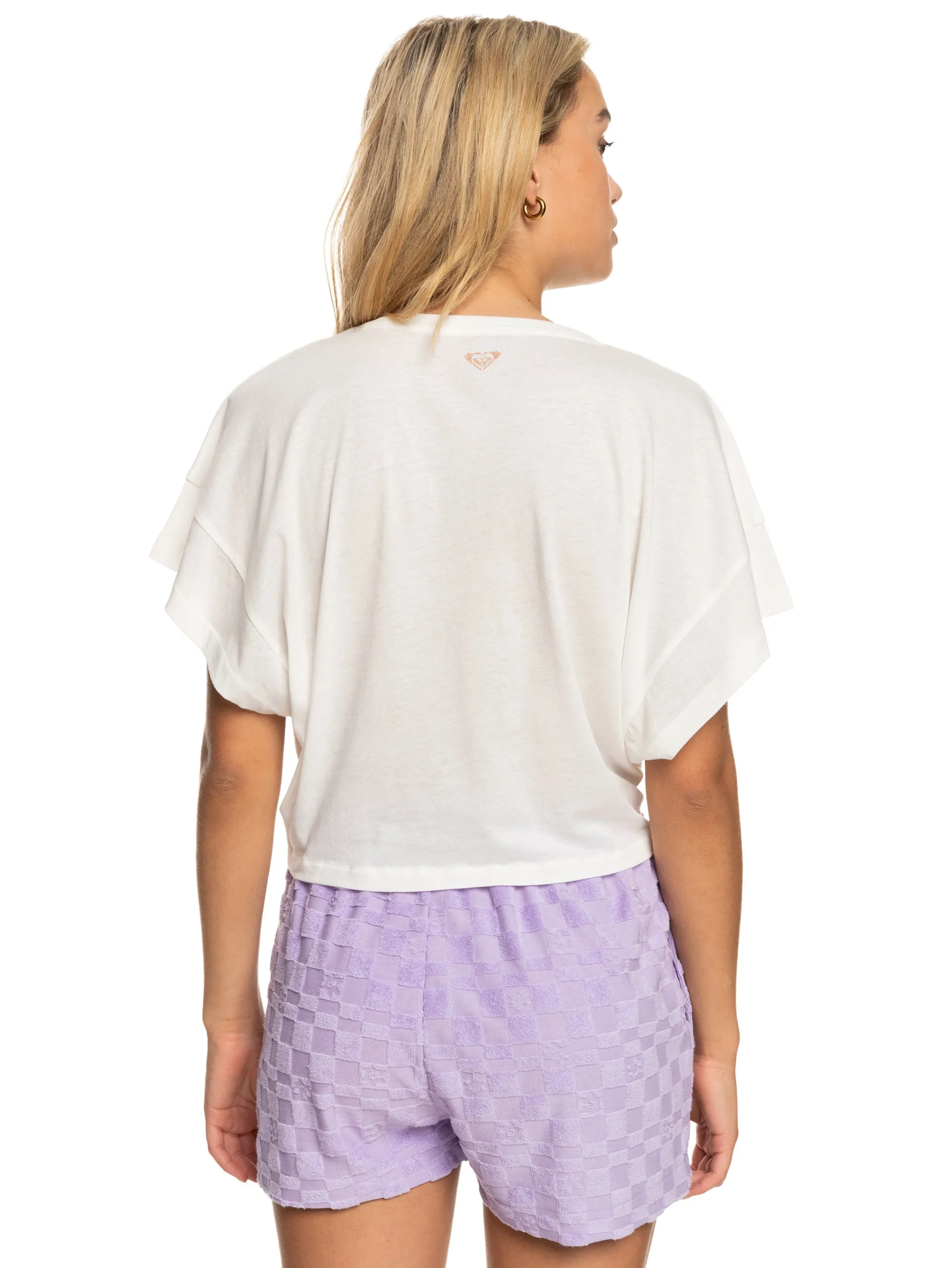 Womens We Go To The Sea Crop Tee
