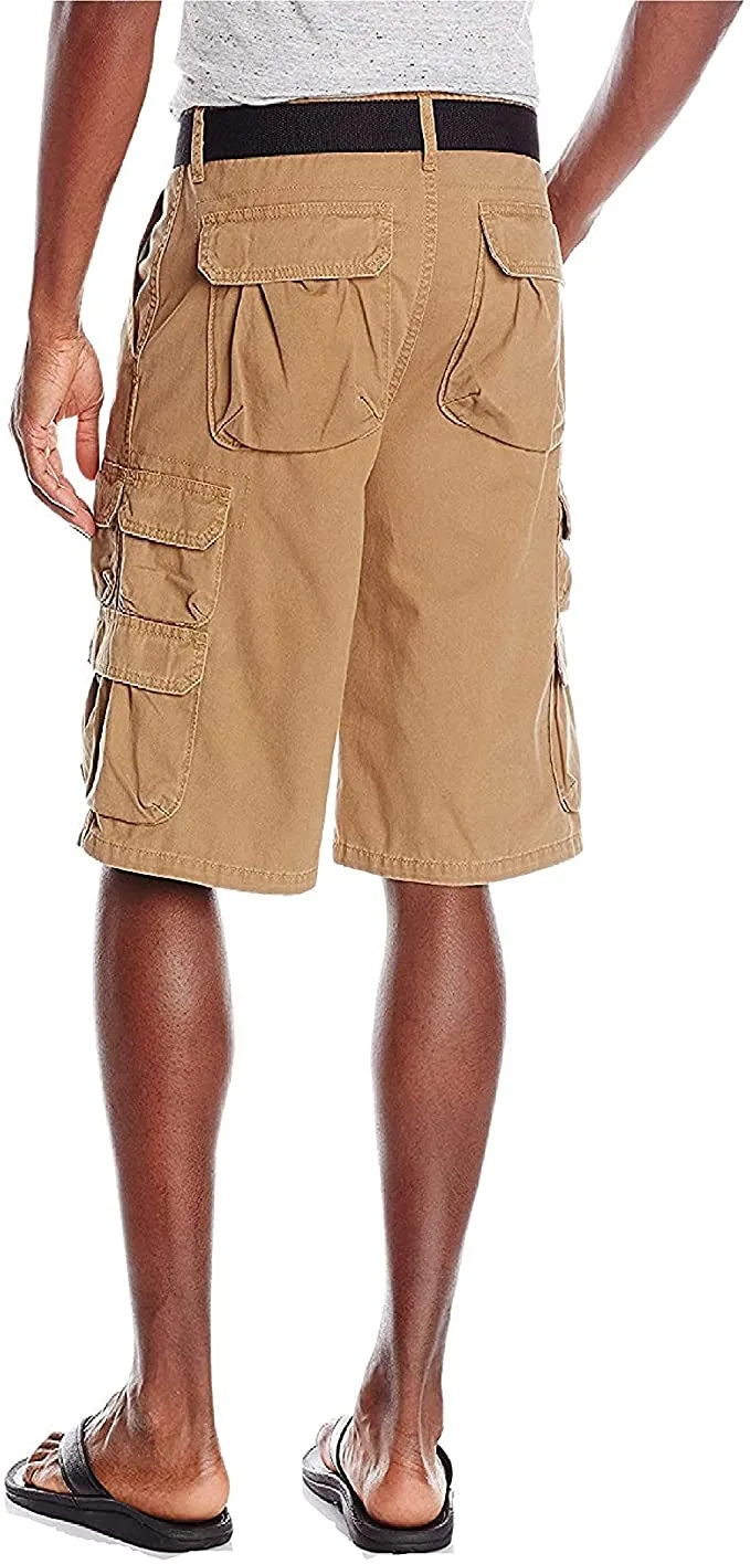 Wrangler Authentics Men's Premium Twill Cargo Short, Acorn Twill - Size 34