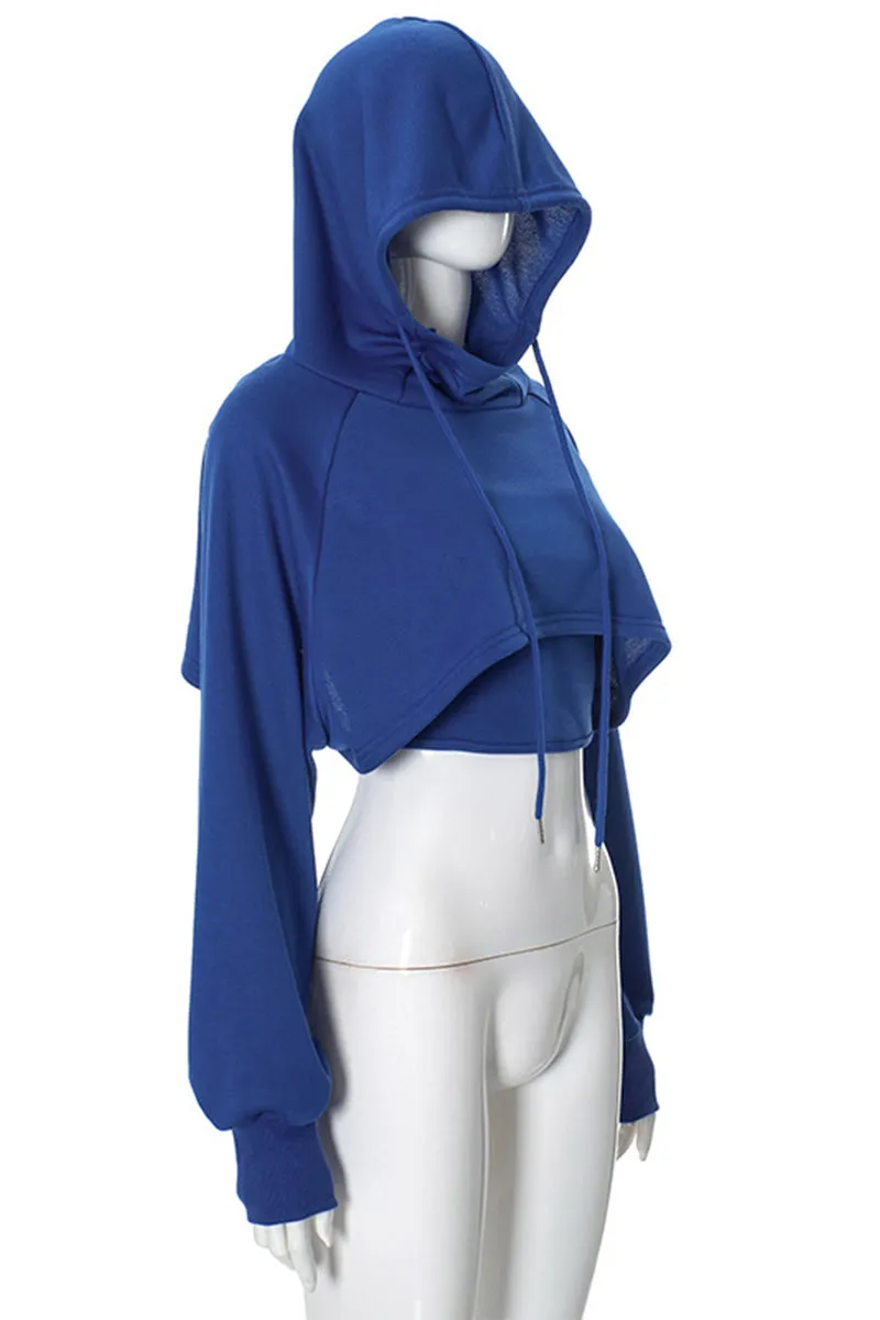 WS3264 Tank and Hoodie Sweatshirt Set