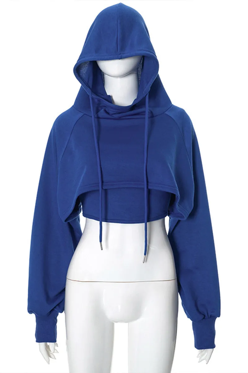 WS3264 Tank and Hoodie Sweatshirt Set
