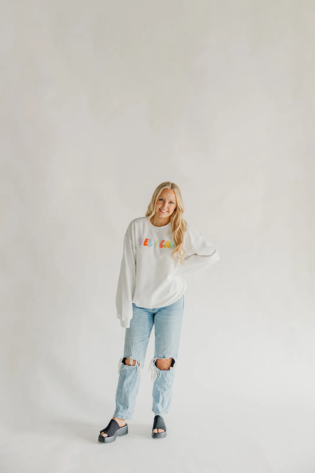 Yes I Can Sweatshirt