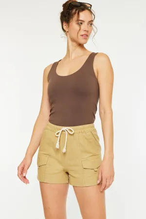 Zahara High Rise Cargo Shorts