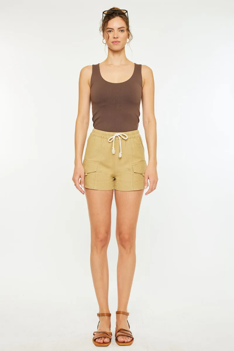 Zahara High Rise Cargo Shorts